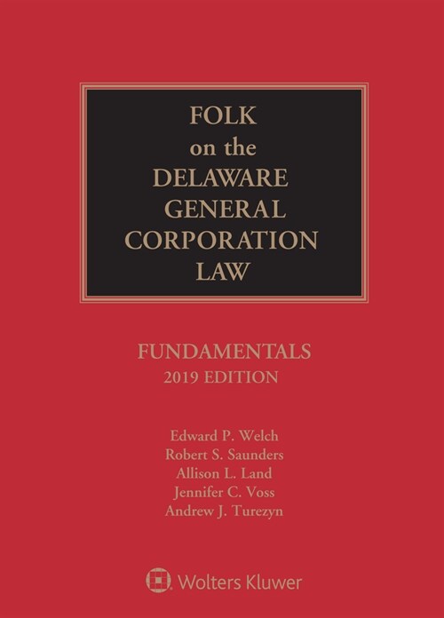 Folk on the Delaware General Corporation Law: Fundamentals, 2020 Edition (Paperback)