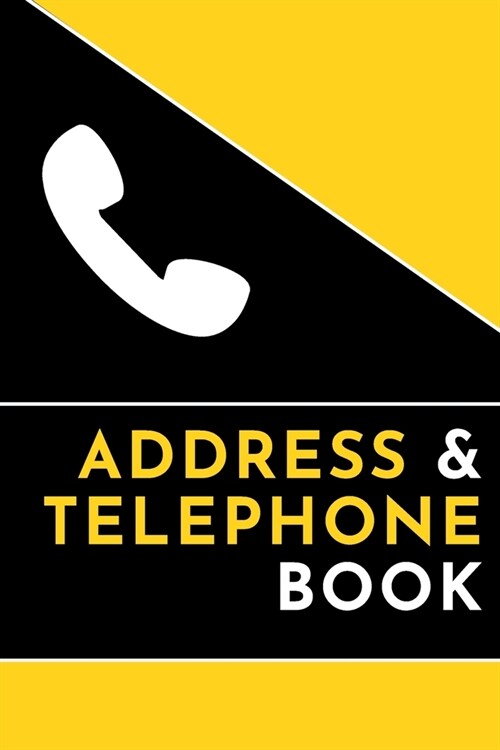 Address & Telephone Book: Organizer Contacts (6 x 9 in, 360 Contacts) - Record Addresses, Social Media, Telephone Numbers, Emails, Birthday & Ex (Paperback)