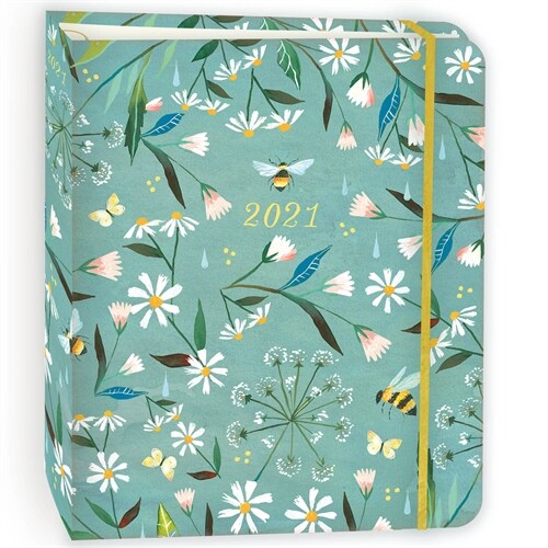 Katie Daisy 2021 Hardcover Deluxe Planner (Desk)