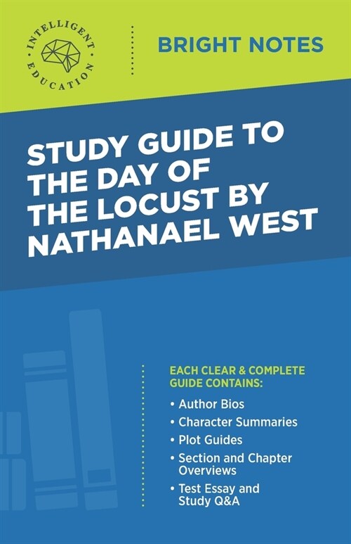 Study Guide to The Day of the Locust by Nathanael West (Paperback)