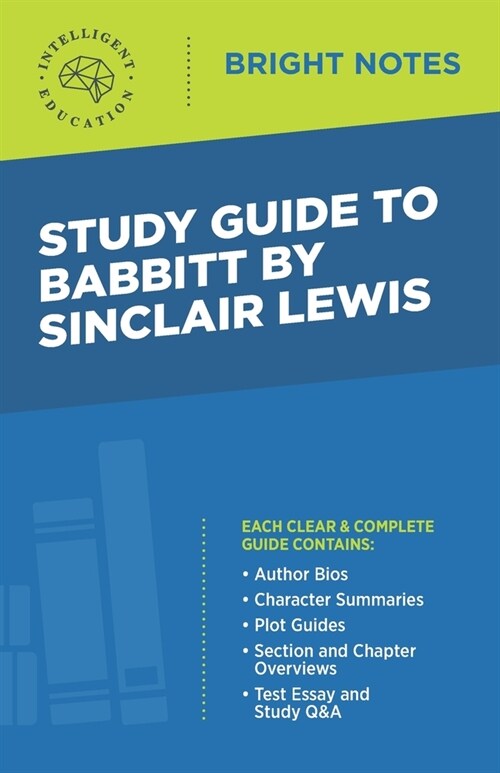 Study Guide to Babbitt by Sinclair Lewis (Paperback, 3)