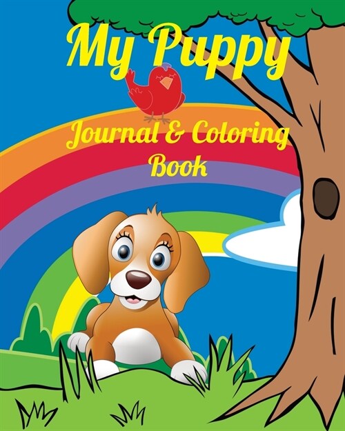 My Puppy Journal & Coloring book (Paperback)