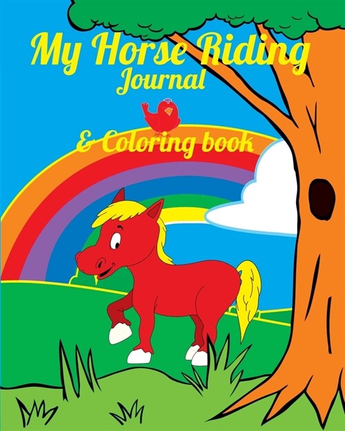 My Horse Riding Journal & Coloring Book (Paperback)