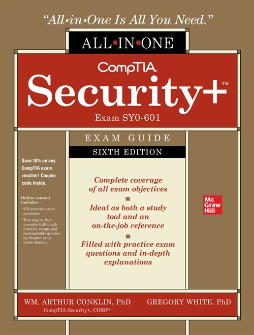 Comptia Security+ All-In-One Exam Guide, Sixth Edition (Exam Sy0-601) (Hardcover, 6)
