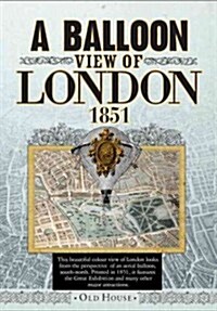 Balloon View of London, 1851 (Sheet Map)