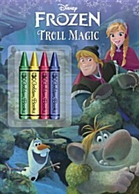 Frozen: Troll Magic [With 4 Chunky Crayons] (Paperback)