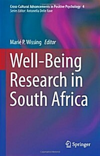 Well-Being Research in South Africa (Hardcover, 2013)