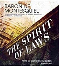 The Spirit of Laws (Audio CD)