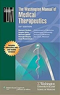 [중고] The Washington Manual of Medical Therapeutics (Paperback, 34)