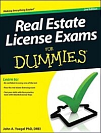 Real Estate License Exams for Dummies (Paperback, 2, Revised)