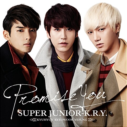 슈퍼주니어-K.R.Y. - 일본 싱글 Promise You [CD+DVD 초회 한정반]