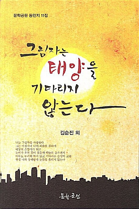 그림자는 태양을 기다리지 않는다 표지이미지