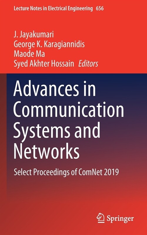 Advances in Communication Systems and Networks: Select Proceedings of Comnet 2019 (Hardcover, 2020)