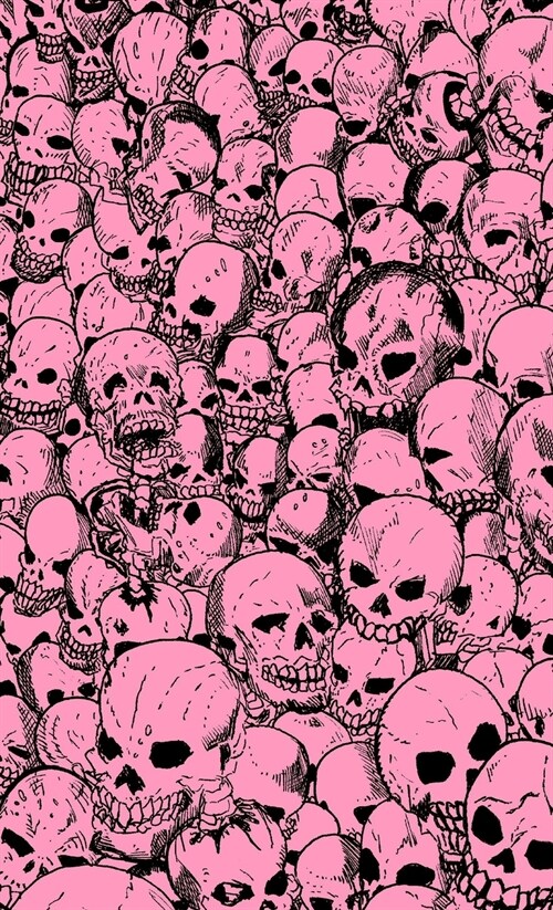 Gathering of Skulls Journal - Pink (Hardcover)