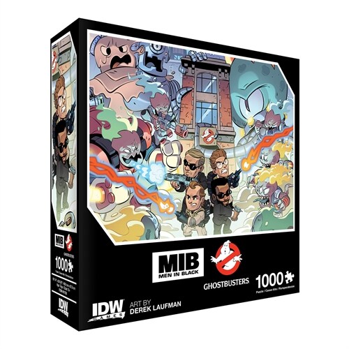 Men in Black/Ghostbusters: Ecto-Terrestrial Invasion Premium Puzzle (1000-Pc) (Other)