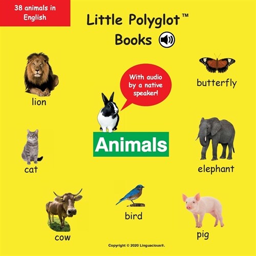 Animals: English Vocabulary Picture Book (with Audio by a Native Speaker!) (Paperback)