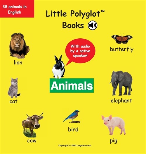 Animals: English Vocabulary Picture Book (with Audio by a Native Speaker!) (Hardcover)