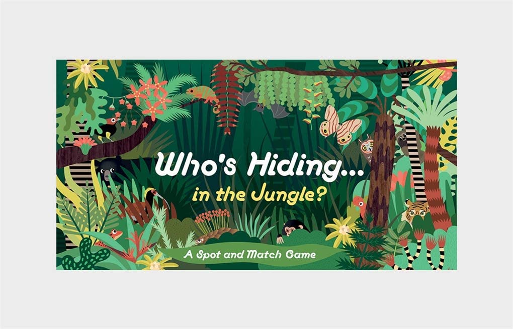 Whos Hiding in the Jungle? : A Spot and Match Game (Game)