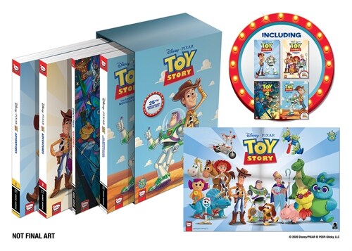 Disney-Pixar Toy Story 25th Anniversary Celebration Boxed Set (Hardcover)