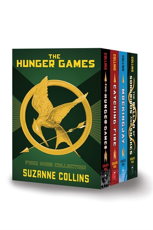 Hunger Games 4-Book Hardcover Box Set (the Hunger Games, Catching Fire, Mockingjay, the Ballad of Songbirds and Snakes) (Boxed Set)