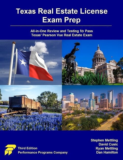 Texas Real Estate License Exam Prep: All-in-One Review and Testing to Pass Texas Pearson Vue Real Estate Exam (Paperback)