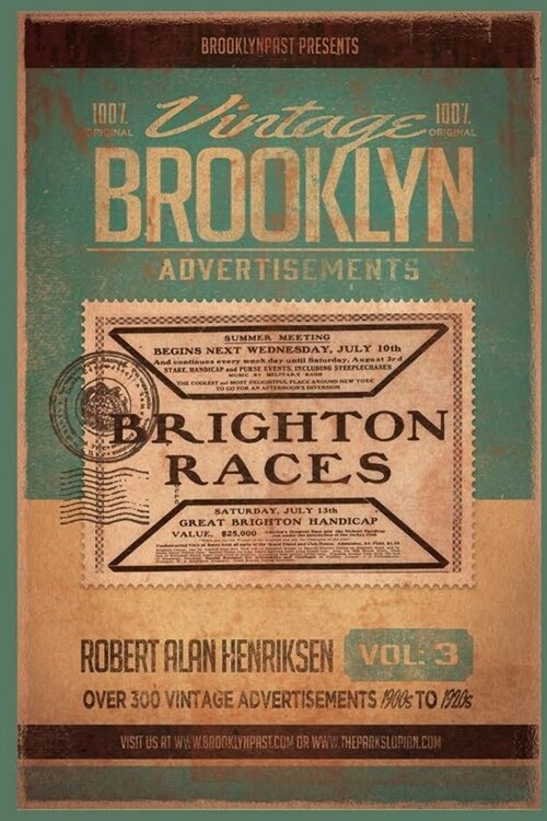 Vintage Brooklyn Advertisements Vol 3 (Paperback)