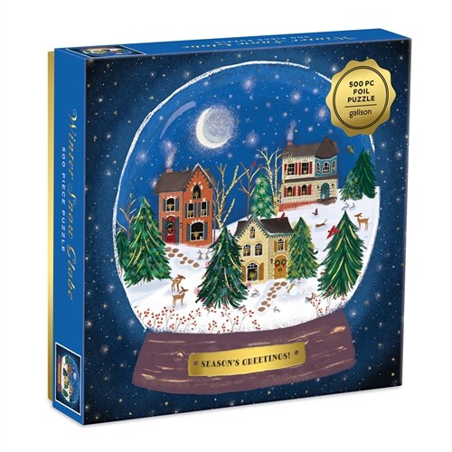 Winter Snow Globe 500 PC Puzzle (Other)
