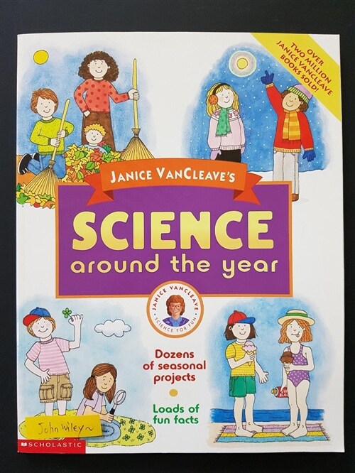 [중고] Janice VanCleave‘s Science Around the Year (Paperback)
