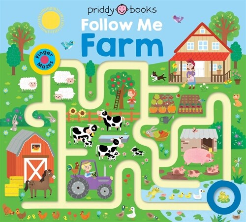 Maze Book: Follow Me Farm (Board Books)