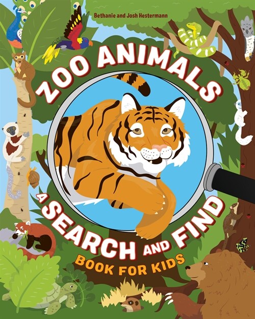 Zoo Animals: A Search and Find Book for Kids (Paperback)