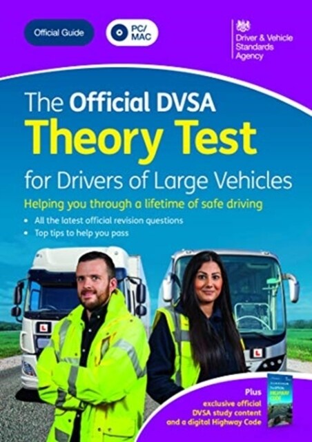 The official DVSA theory test for large goods vehicles DVD-ROM (DVD-ROM, Jan. 2020 ed)