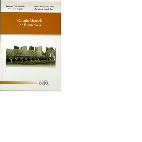 CALCULO MATRICIAL DE ESTRUCTURAS (Paperback)