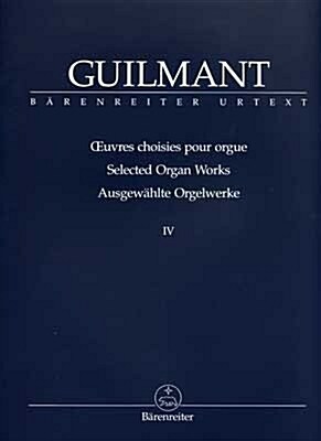 Oeuvres choisies pour orgue (Sheet music)