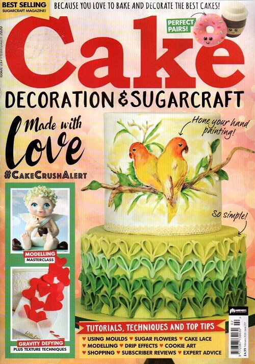 Cakes Decoration & Sugarcraft (월간 영국판): 2020년 02월호