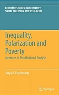 Inequality, Polarization and Poverty: Advances in Distributional Analysis (Hardcover)