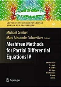Meshfree Methods for Partial Differential Equations IV (Paperback)