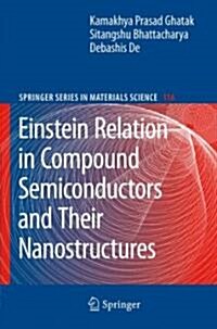 Einstein Relation in Compound Semiconductors and Their Nanostructures (Hardcover)