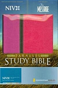 Message Parallel Study Bible-PR-NIV/MS-Numbered Personal Size (Imitation Leather, Updated)