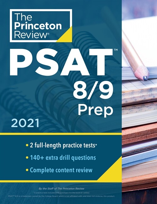Princeton Review PSAT 8/9 Prep: 2 Practice Tests + Content Review + Strategies (Paperback)