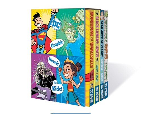 DC Graphic Novels for Kids Box Set 4 (Boxed Set)