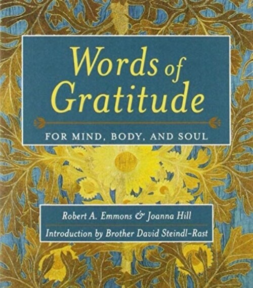 Words of Gratitude Mind Body & Soul (Paperback)