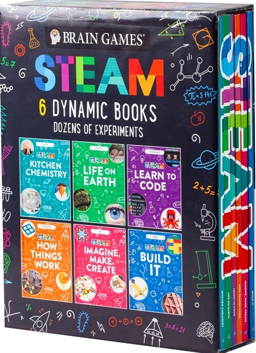 Steam 6 Dynamic Books Box Set : Dozens of Experiments (Paperback 6권)