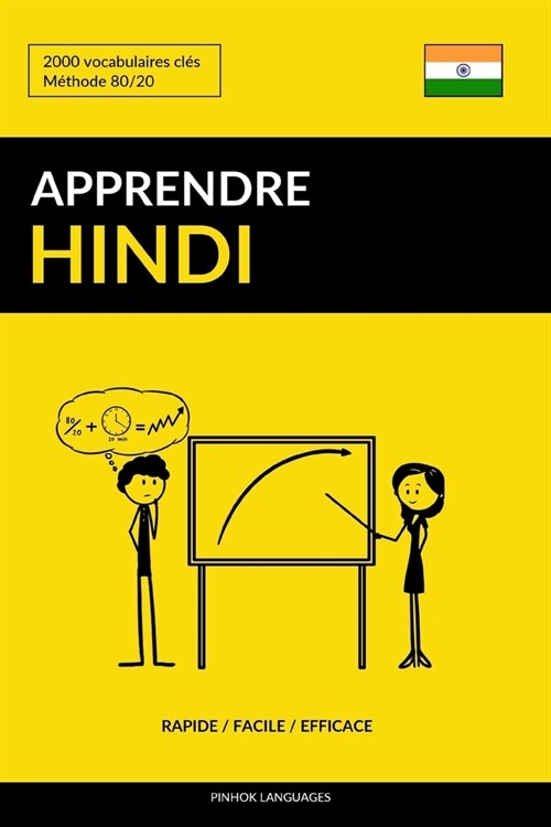 Apprendre lhindi - Rapide / Facile / Efficace: 2000 vocabulaires cl? (Paperback)