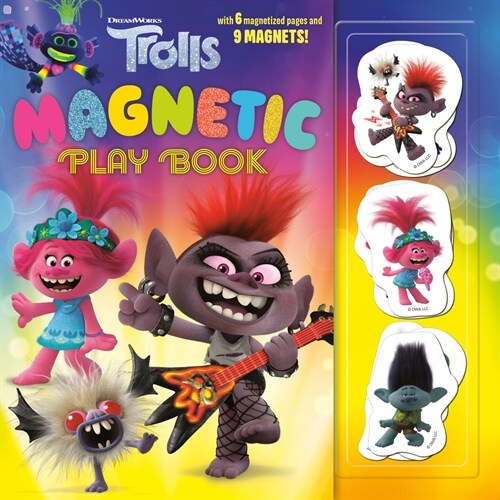 Trolls Magnetic Play Book (DreamWorks Trolls) (Paperback)