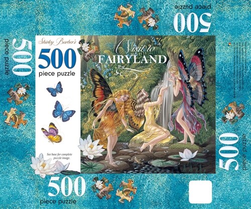 A Visit to Fairyland 500-Piece Puzzle (Board Games)