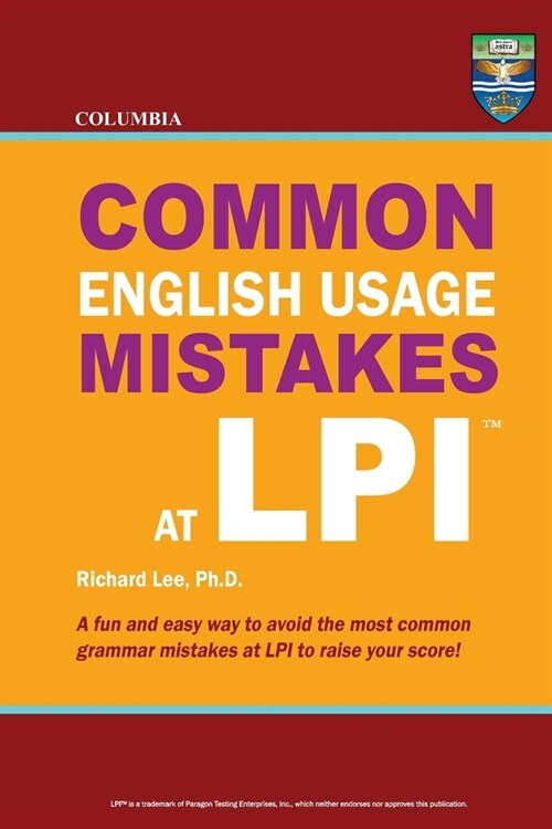 Columbia Common English Usage Mistakes at LPI (Paperback)