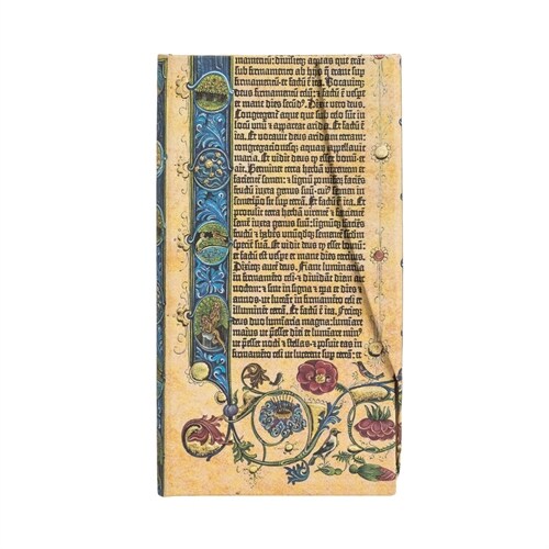 Paperblanks Genesis (Gutenberg Bible) Hardcover Journal, Lined - Slim (Other)