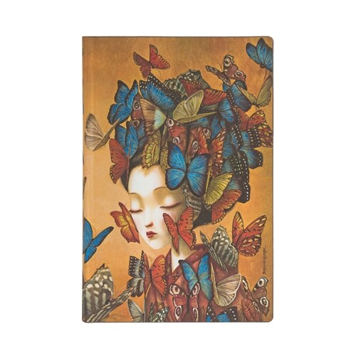 Paperblanks Flexis Madame Butterfly (Esprit de Lacombe) Softcover Notebook, Lined - Mini (Other)