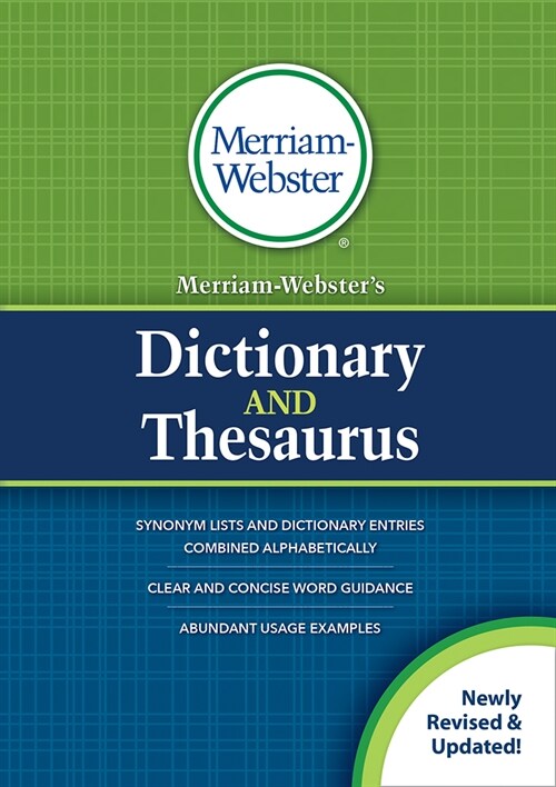 Merriam-Websters Dictionary and Thesaurus (Paperback)