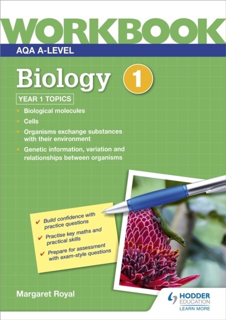 AQA A-level Biology Workbook 1 (Paperback)